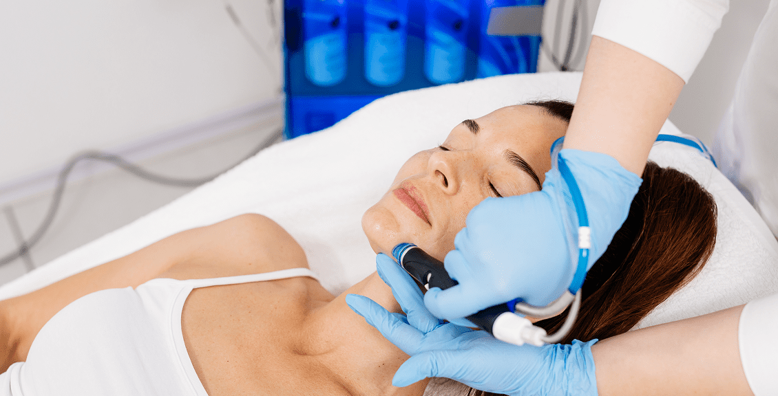 Spa therapy session with professional care